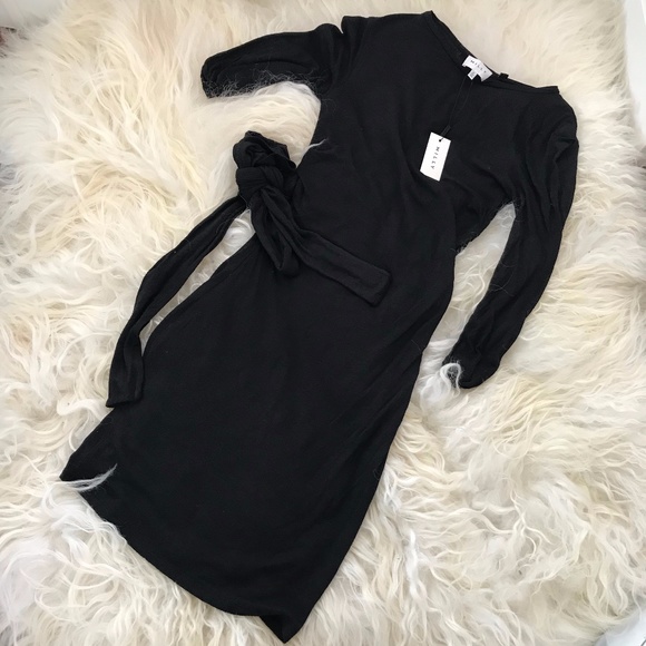 Milly Waist Tie Long Sleeve Dress